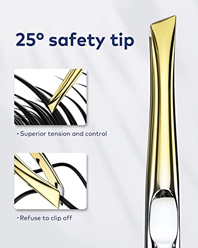 Llano Tweezers, Professional Precision Eyebrow Tweezers For Women And Men, Stainless Steel Slanted Hair Removal Tweezers Plucker Makeup Tool For Brow, Facial Hair, Blackhead And Splinter #TOP2