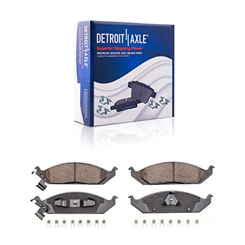 Image of Detroit Axle - Front Brake Kit for 1995-2000 Chrysler Cirrus Sebring