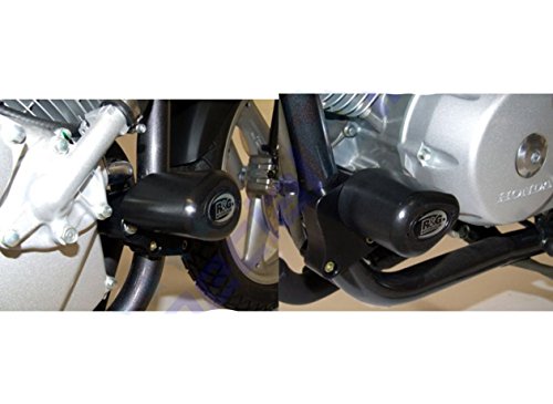 Tampons R&G Racing Aero noir pour moto Honda XL125V Varadero