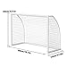 AMAMIA Kids Soccer Goals for Backyard 10×6.5 Ft Portable Soccer Net Football Training Equipment for Kids and Youth Outdoor Sports Game White