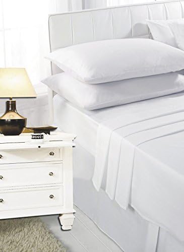 Maria Luxury Bedding & Linen Extra Deep Fitted Sheets 40cm / 16" Deep Single Double King Super King Fitted Sheets and Pillowcases (Pillowcases (Pair), Mint Green)