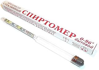(Alcohol 0-96Ã‚°) Spirtometer, Alcoholmeter, Spirtomer, Areometer, Hydrometer (brandy, whiskey, wine, beer) by ALCOHOLMETER