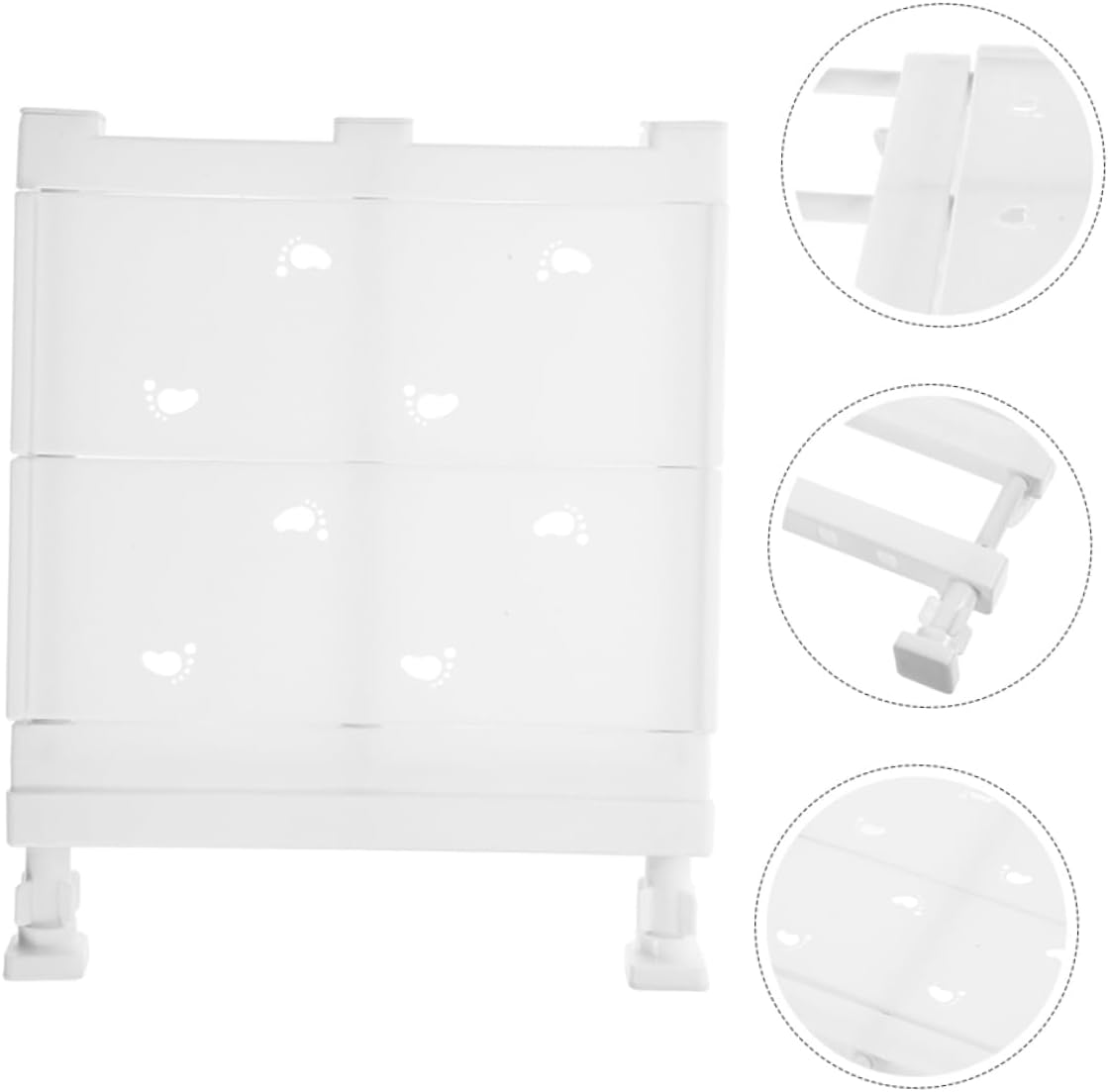 Closet Rack Tension Shelves Expandable Organizer for Cupboard Hanging Shelves