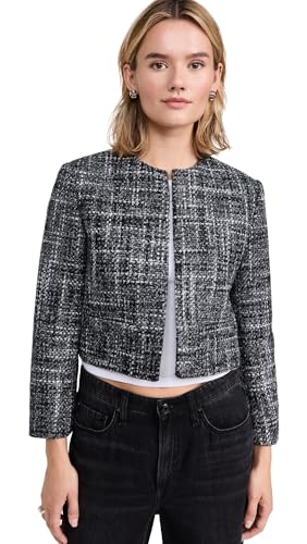 [Theory] ジャケット Clean Pkt.jkt.melang レディース ブラックマルチ 16