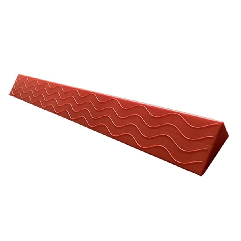 Rampa para Robot de Barrido, Rampa de Umbral Empalmable, Rampa para Silla de Ruedas, Rampa con Superficie Antideslizante, Adecuada para Hogar, Baño (Color: Rojo) (Tamaño: 100 * 16 * 7 cm) miniatura 1