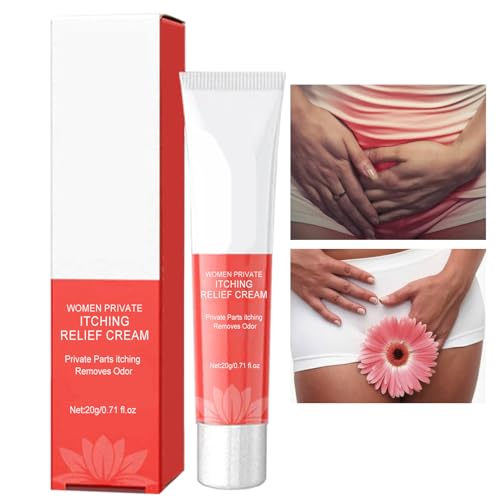 Crema para Picar Mujeres para Partes Intimas,Crema Antipicazón Calmante y Refrescante - de la picazón en la piel para mujeres, cuidado femenino de la picazón para aliviar la sequedad, ardor y