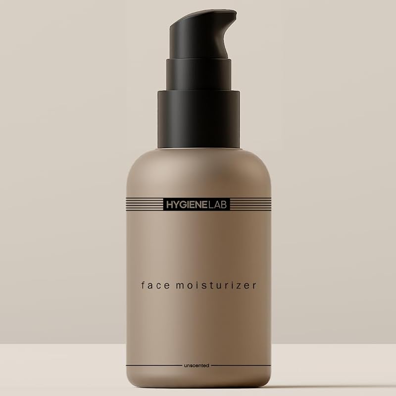Hidratante facial HygieneLab com ácido hialurônico para pele seca, 50 mL