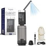 BIDET BUDDY® CubeJet Portable Bidet | Rechargeable Electric Travel Bidet for Travel, Camping & Home | Ultra High Pressure USB-C Hygiene Device with Seat-Bidet-Level Cleaning Power - Obsidian Drift