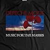 CRAZY FOR ROCK Depeche Mode Men's T-Shirt in Cotton, Soft and Breathable Black T-Shirt, Men's Musical T-Shirt with Original and Durable Print, Unisex Adult Boy, Black, S #2