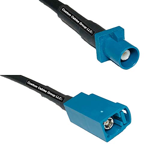 RG58 Fakra Z�I�X - Fakra Z���X RF�s�O�e�[�������P�[�u�� 3�t�B�[�g
