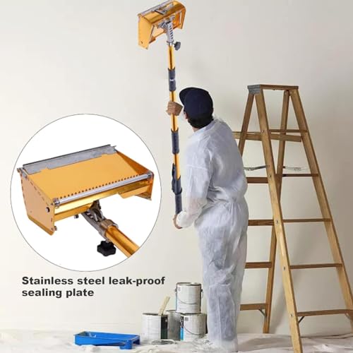 Machine de rendu pour cloison sèche et boîte de finition plate de plâtrage - 4