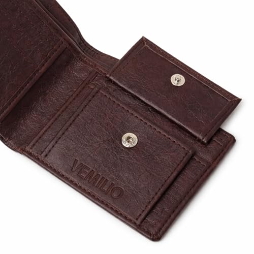 Image of VEMILIO Wallet & Reversible Belt Combo Gift Set for Men | Wallet Belt Combo for Men