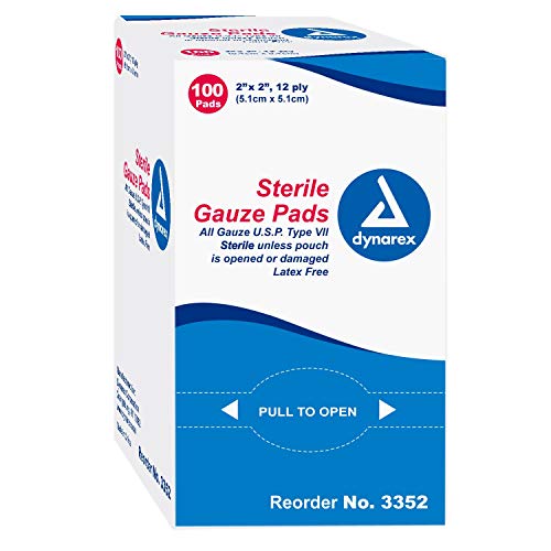 Dx3352Bx - Sterile Gauze Pad 2 X 2, 12-Ply #TOP13