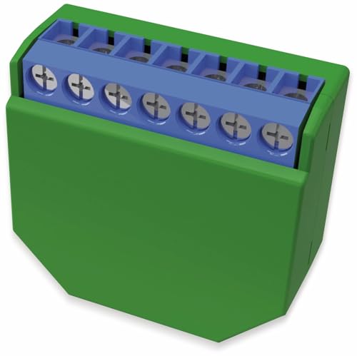 Shelly - DIMMER 2 -VERSION 2021- WiFi-Dimmer für das Smart Home, Alexa & Google Home geeignet, mit Verbrauchsmessung, Temperatur- und Überspannungsschutz, kostenlose Shelly App für Android und iOS