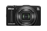 Nikon Coolpix S9700 Appareil photo numérique compact 16 Mpix Écran LCD 3' Zoom optique 30X Noir