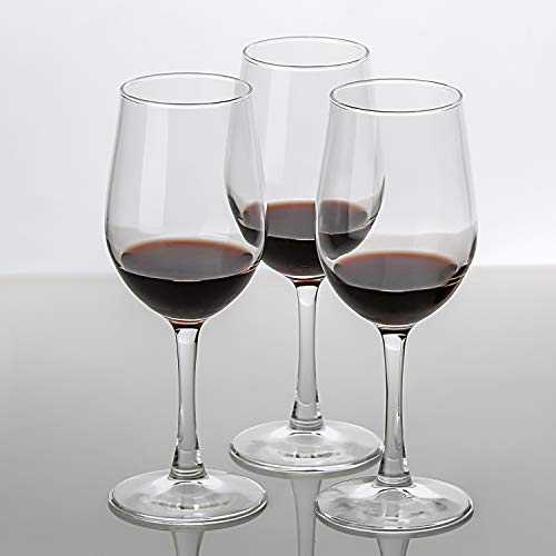 Umi Umizili 6135 12 Ounce - Set Of 6, All-Purpose Classic Durable Red/White Wine Glasses thumb #5