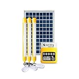 Sun King Home Solar System with Modern Solar Lighting (200X)