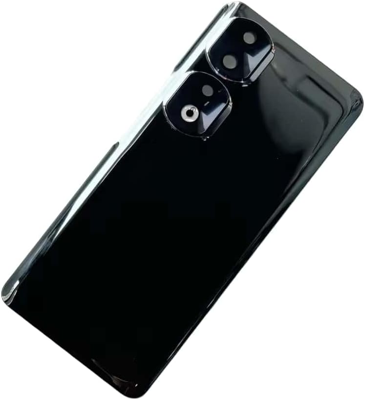YOOOKOOO Compatible Rear Back Cover for Huawei Honor 90 – Battery Door Housing Replacement Part (Silver with Lens)