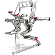 V2.0 Adjustable Rearsets for Yamaha MT10 FZ10 2023-2025, Motorcycle Accessories Parts Gray
