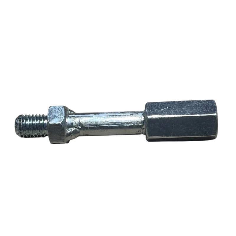Mixing Paddle Extension Bar M14 Thread Extender 100mm Mixer Whisk Spiral Stirrer 6" Plaster Mortar Grout Cement Concrete