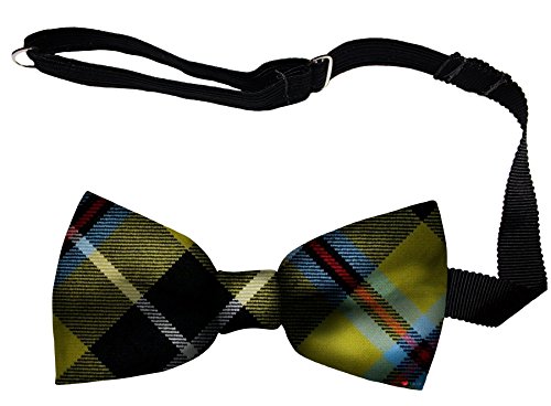 Noeud papillon en laine fait en Écosse motif Cornish Tartan traditionnel