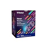 American White Cross 1076413 Designer Adhesive Bandages, Sterile, Neon Assorted, 3 per 4