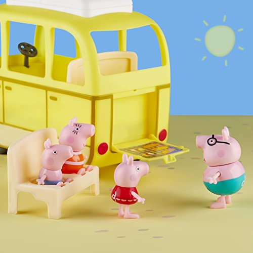 Figura e Veículo Peppa Pig Peppa’s Adventures - Minivan de Praia da Peppa - F3632 - Hasbro