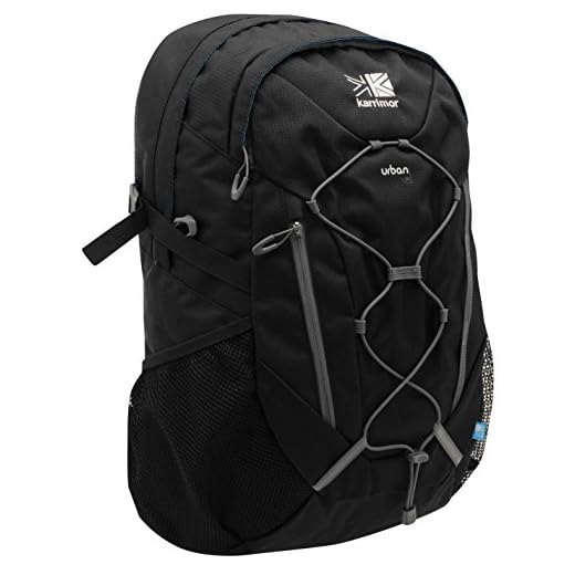 Karrimor Unisex Urban 30 Mochila Macuto Senderismo Trekking Negro 30 litros