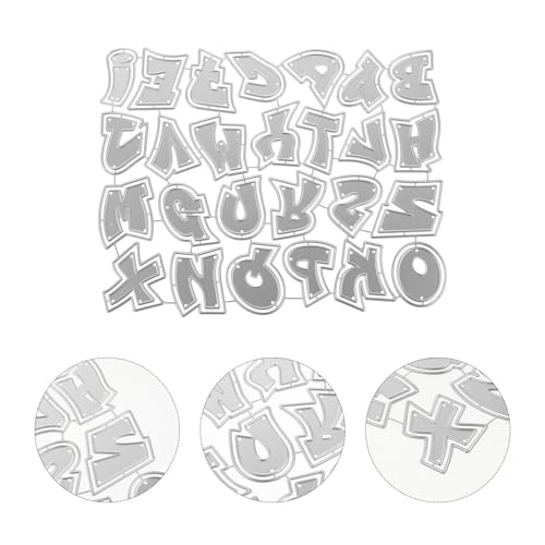 TOVINANNA Carbon Steel Alphabet Cutting Dies for Scrapbooking and Card Making, Precision Embossing Letters with Smooth Finish, Innovative Uppercase Letter Dies for Bookmark Die Cuts and DIY - Image 9