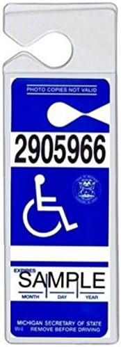 SecurePro Products Super Heavy-Duty Handicap Placard Protective Plastic Holder Sleeve for Disabled Parking Permits