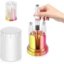 3mL Cartridge Holder with Purge Tower, Travel Pen Cartridges Purge and Fill Station, Only Use for 3mL Pen Cartridges/Vial12mm X 64mm, Cartridge Storage, Protective Case