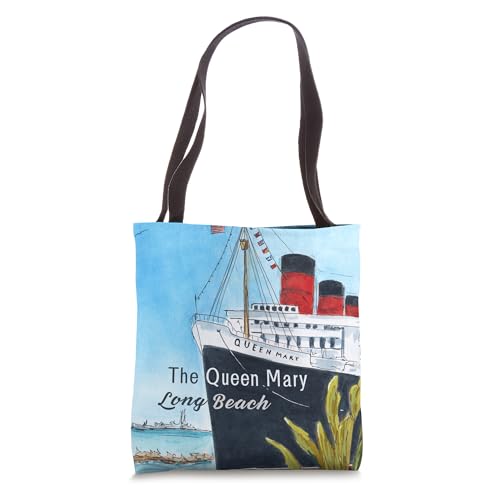 The Queen Mary Long Beach – Fun California Gift Tote Bag