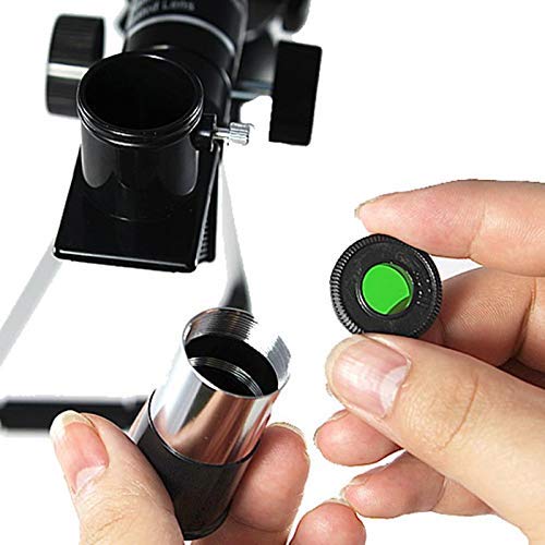 Telescopio Refractor Portátil Monocular 360/50mm con Trípode miniatura 5