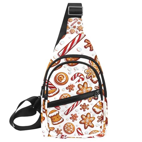 Bolsa bandolera de Navidad: mochila de viaje cruzada y compacta de 30x18cm para diario
