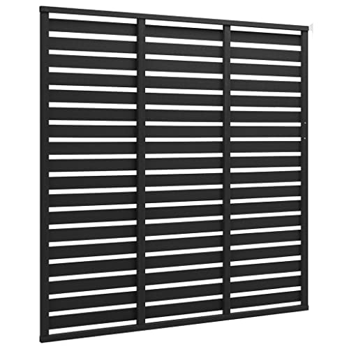 Inlife Replacement Fence Panel,70.9" Wpc Fence Privacy Screen Patio Decorative Screen For Fencing,Patio Shading Horizontal Fence Panel For Garden,Patio,Backyard,Lawn Black #TOP1