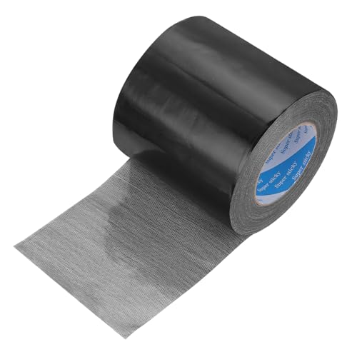 Image of uxcell Heavy Duty Duct Tape, 4 Inch x 55 Yard Waterproof Flexible Hand Tear Strong Adhesive Duct Tapes for Crafts DIY, Fixing, Repairs, Black