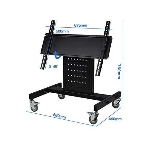 Soporte para TV de pie ajustable con base de hierro miniatura 2