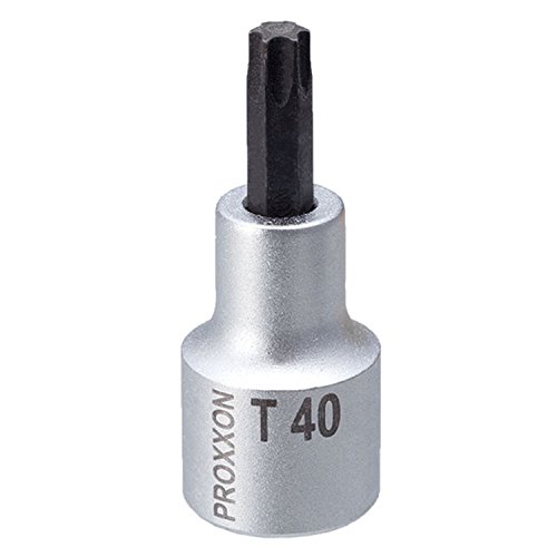 プロクソン(PROXXON) トルクスビットソケット 1/2" ショート(55mm) T40 No.83492