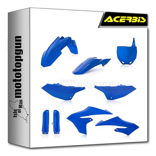 Kit cache carenage bleu Acerbis 0023526.040 contre la casse de plastique Yamaha YZ 65