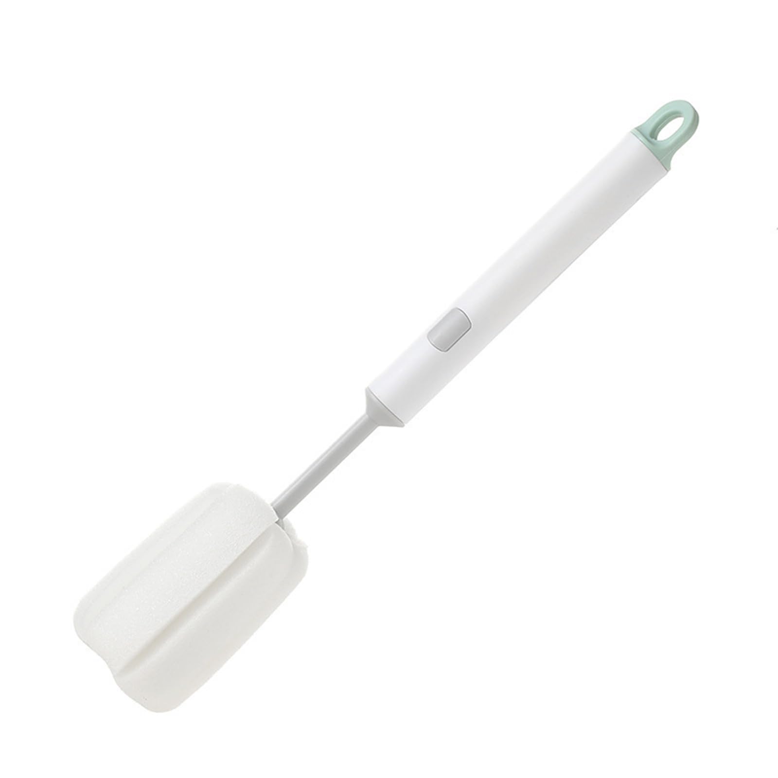 HZBB Multi-Purpose Scrub Brush with Soft Sponge & Long Handle Cleans Kitchenware, Jars & Water Bottles Deeply Cleaning Bottle Brush Sponge