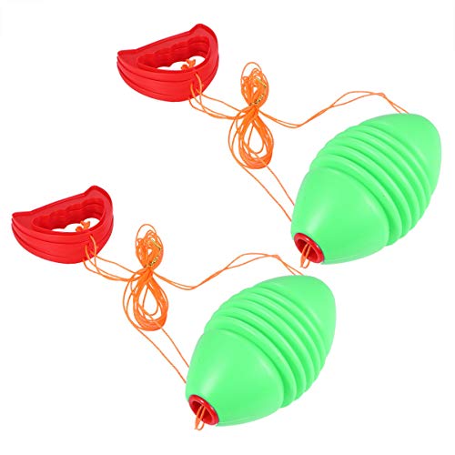 Toyvian 2 Pcs Zoom Deslizante Bola Família Zoom Bola Deslizante Esporte Jogo Ao Ar Livre para Crianç
