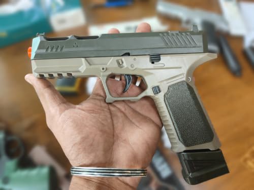TOYPAPA Realistic Gun Toy Black Black+Grey - Image 8