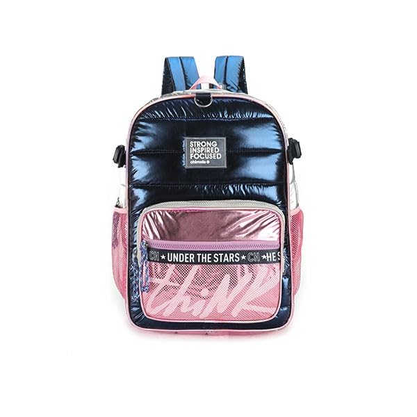 CHIMOLA Unisex Çocuk Sırt Çantası, Lacivert, M