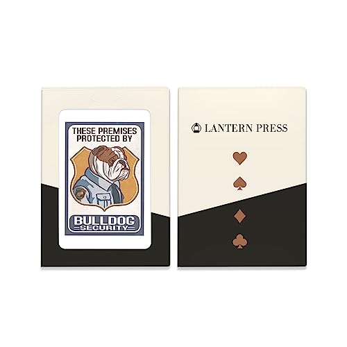 Baraja de 52 cartas estilo póker Bulldog Inglés miniatura 4