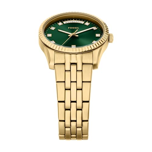 Image of Fossil Scarlette Gold Watch ES5460