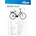 FISCHER E-Bike City CITA 3.0 Bicicletta Elettrica Moka Opaco 28" RH 44cm...