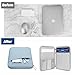 MoKo 13 Inch Tablet Sleeve Bag, Compatible with New 13 Inch iPad Pro M5 & Air M4/M3, iPad Pro 12.9 inch M2&M1, Galaxy Tab S8+/S9+ 12.4