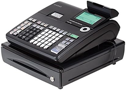 Casio PCR-T500 Electronic Cash Register,Black