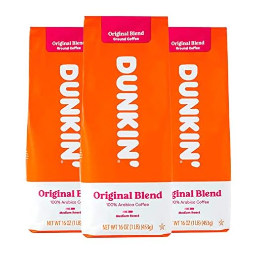Dunkin' Donuts Dunkin Donuts Coffee Original Blend 16 OZ Bag, Pack of 3