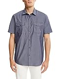 ESPRIT Herren 052EE2F308 Hemd, 400/NAVY, M